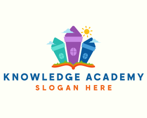 School - Kindergarten Education School logo design