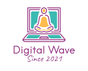 Online - Online Yoga Class logo design