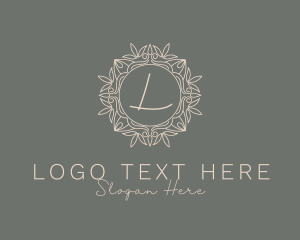 Beauty - Ornamental Mandala Wreath logo design