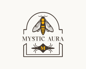 Entomology Mystical Insect logo design