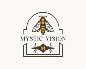 Entomology Mystical Insect logo design