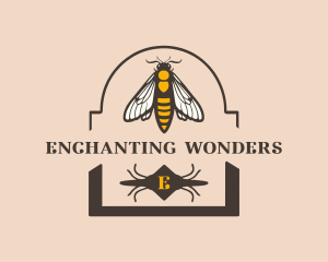 Entomology Mystical Insect logo design