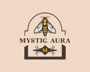 Entomology Mystical Insect logo design