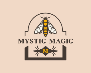 Entomology Mystical Insect logo design