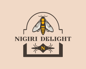 Entomology Mystical Insect logo design