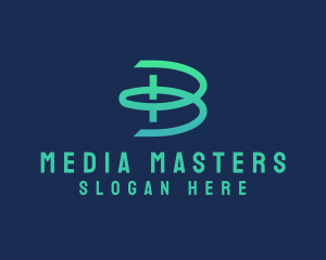 Media - Media Agency Letter B logo design