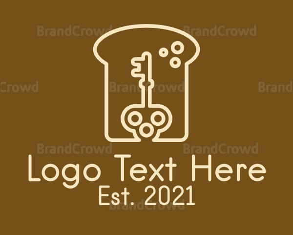 Brown Loaf Key Logo