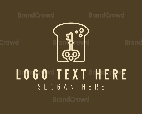 Key Loaf Bread Logo