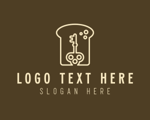 Key Loaf Bread Logo