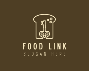 Key Loaf Bread logo design