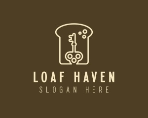 Key Loaf Bread logo design