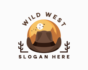 Cowboy Hat Fashion logo design