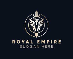Empire - Imperial Eagle Crown logo design