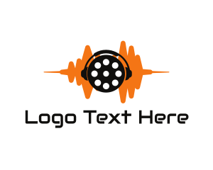 Cinema - Movie Sound Scoring logo design