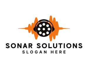 Movie Sound Scoring logo design