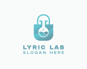 Laboratory Chemist App logo design