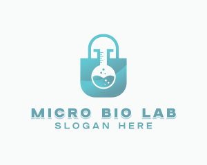 Laboratory Chemist App logo design