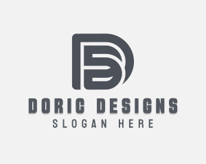 Generic Business Letter D logo design