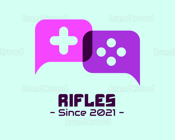 Console Gaming Chat Logo