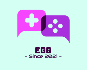 Chat Bubble - Console Gaming Chat logo design