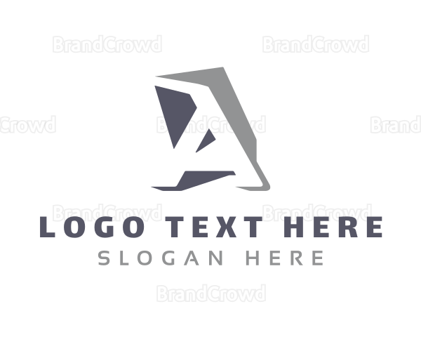Brand Creative Agency Letter A Logo