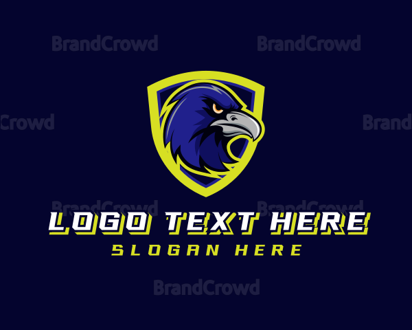 Gaming Crow Shield Logo