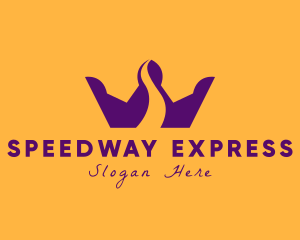 Highway - Highway Royal Crown logo design