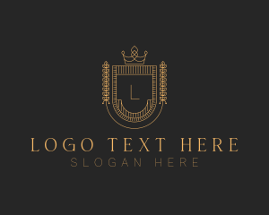 Lawyer - Shield Royalty Hotel logo design