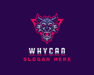 Gaming Wolf Avatar Logo