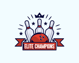 Championship - Crown Bowling Alley Championship logo design