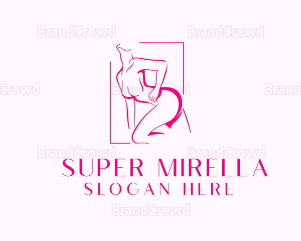 Erotic Woman Body Logo