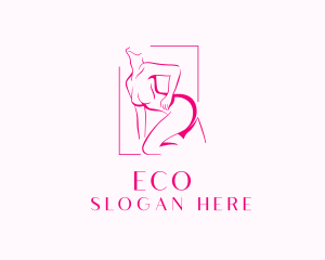 Erotic Woman Body Logo