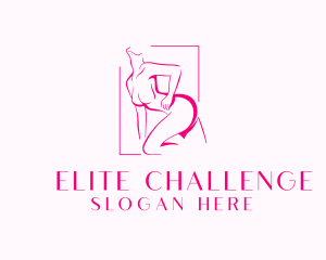 Erotic Woman Body Logo