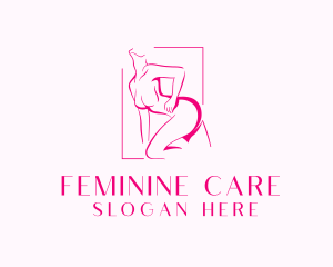 Erotic Woman Body Logo