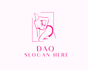 Erotic Woman Body Logo