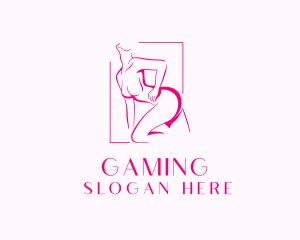 Erotic Woman Body Logo