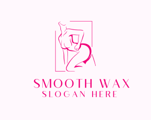 Erotic Woman Body logo design