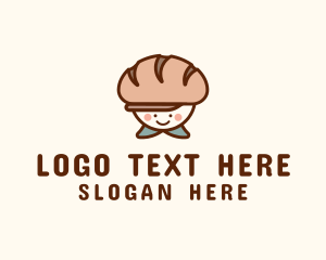 Bakery - Bread Cap Boy logo design