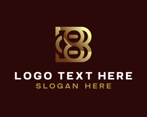 Geometric - Professional Geometric Letter B logo design