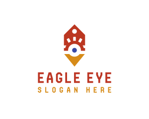 House Eye Surveillance logo design