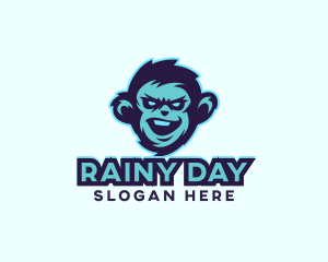 Fierce Monkey Animal logo design