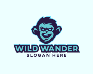 Fierce Monkey Animal logo design