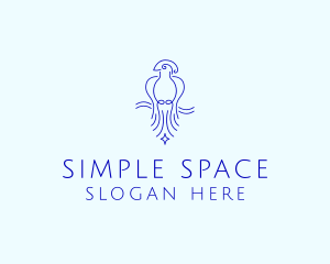 Minimalist - Minimalist Elegant Bird logo design