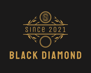 Gold Luxury Diamond  logo design