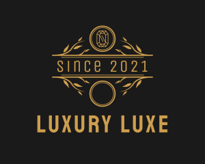 Gold Luxury Diamond  logo design