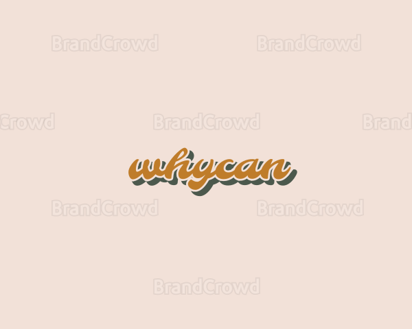 Artistic Retro Fashion Logo