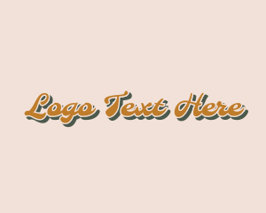 Designer - Artistic Retro Fashion logo design