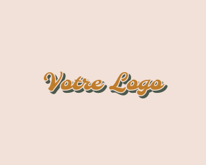 Artistic Retro Fashion Logo