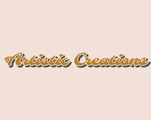 Artistic Retro Fashion logo design