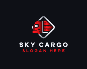 Cargo Truck Forwarding logo design